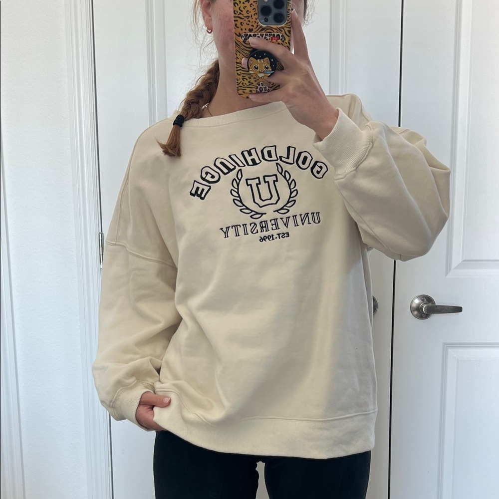 Gold Hinge University Crewneck